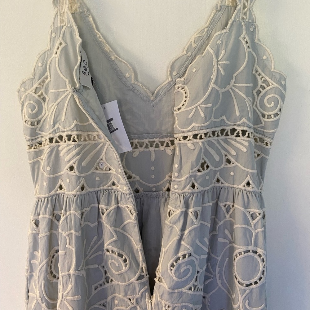 NWT SEA New York Blaire Eyelet Sleeveless Dress Size 4 - Picture 9 of 16